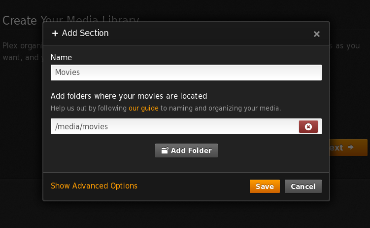 freenas_plex_add_movies.png